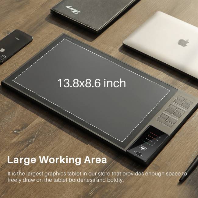 Графический планшет Huion WH1409 — для бизнеса и офиса Графический планшет Huion WH1409 — для бизнеса и офиса