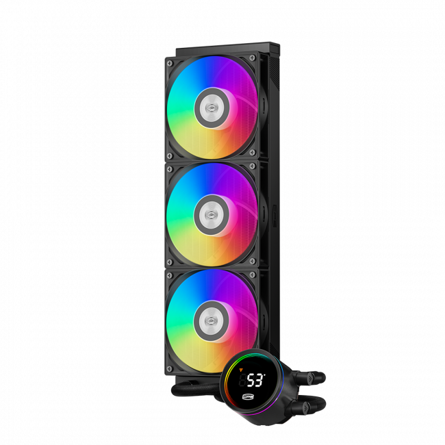 Система охлаждения PCCooler DA360 Pro ARGB Digital BK — для бизнеса и офиса Система охлаждения PCCooler DA360 Pro ARGB Digital BK — для бизнеса и офиса