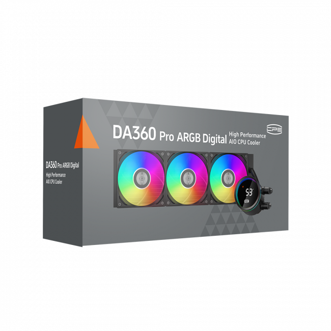 Система охлаждения PCCooler DA360 Pro ARGB Digital BK — для бизнеса и офиса Система охлаждения PCCooler DA360 Pro ARGB Digital BK — для бизнеса и офиса
