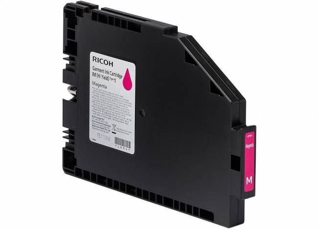 Текстильные чернила пурпурные (высокой емкости) тип 1 Ricoh 257061 — для бизнеса и офиса Текстильные чернила пурпурные (высокой емкости) тип 1 Ricoh 257061 — для бизнеса и офиса