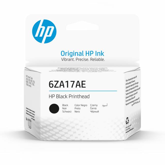Печатающая головка HP для HP SmartTank 500/600 SmartTank Plus 550/570/650 (O) чёрная 6ZA17AE — для бизнеса и офиса Печатающая головка HP для HP SmartTank 500/600 SmartTank Plus 550/570/650 (O) чёрная 6ZA17AE — для бизнеса и офиса