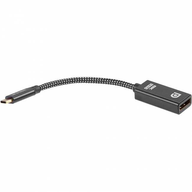 Адаптер USB Type-Cm---->DP(f) 1.4v, 4K@120HZ 8K@ 60Hz, Alum Shell,Telecom 0.15м<TUC065> Адаптер-переходник Telecom USB 3.1 Type C M/DisplayPort F (TUC065) — для бизнеса и офиса Адаптер USB Type-Cm---->DP(f) 1.4v, 4K@120HZ 8K@ 60Hz, Alum Shell,Telecom 0.15м<TUC065> Адаптер-переходник Telecom USB 3.1 Type C M/DisplayPort F (TUC065) — для бизнеса и офиса
