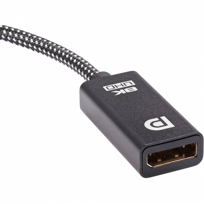 Адаптер USB Type-Cm---->DP(f) 1.4v, 4K@120HZ 8K@ 60Hz, Alum Shell,Telecom 0.15м<TUC065> Адаптер-переходник Telecom USB 3.1 Type C M/DisplayPort F (TUC065) — для бизнеса и офиса Адаптер USB Type-Cm---->DP(f) 1.4v, 4K@120HZ 8K@ 60Hz, Alum Shell,Telecom 0.15м<TUC065> Адаптер-переходник Telecom USB 3.1 Type C M/DisplayPort F (TUC065) — для бизнеса и офиса