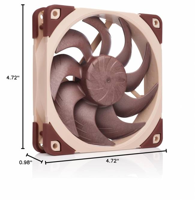 Кулер для корпуса Noctua NF-A12x25 G2 PWM — для бизнеса и офиса