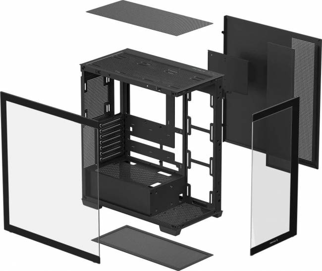 Корпус Deepcool R-CG580-BKNDA0-G-1 — для бизнеса и офиса Корпус Deepcool R-CG580-BKNDA0-G-1 — для бизнеса и офиса