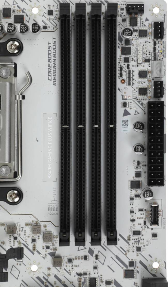 Материнская плата MSI B840M GAMING PLUS WIFI6E — для бизнеса и офиса Материнская плата MSI B840M GAMING PLUS WIFI6E — для бизнеса и офиса