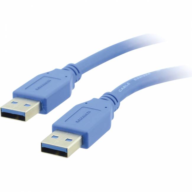 Кабель USB-A 3.0 вилка-вилка, 0,9 м Kramer C-USB3/AA-3 — для бизнеса и офиса Кабель USB-A 3.0 вилка-вилка, 0,9 м Kramer C-USB3/AA-3 — для бизнеса и офиса