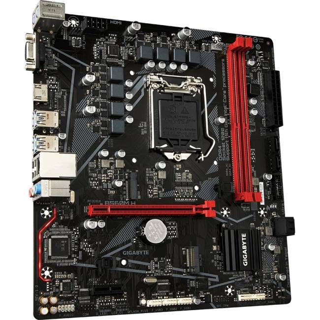 Материнская плата Gigabyte B560M H — для бизнеса и офиса Материнская плата Gigabyte B560M H — для бизнеса и офиса