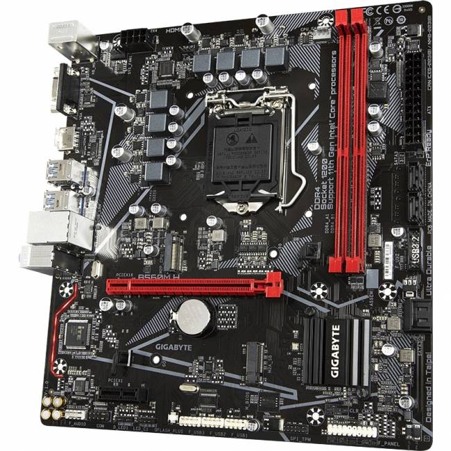 Материнская плата Gigabyte B560M H — для бизнеса и офиса Материнская плата Gigabyte B560M H — для бизнеса и офиса
