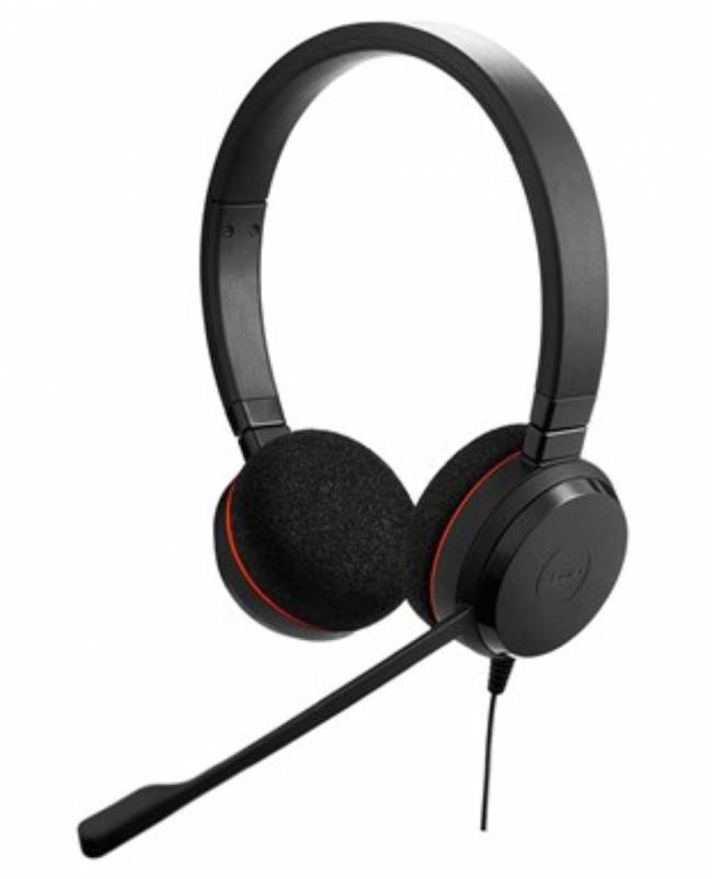 Гарнитура проводная Jabra EVOLVE 20 UC Stereo — для бизнеса и офиса Гарнитура проводная Jabra EVOLVE 20 UC Stereo — для бизнеса и офиса