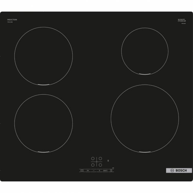 Встраиваемая индукционная панель BOSCH Bosch PUE611BB5E — для бизнеса и офиса Встраиваемая индукционная панель BOSCH Bosch PUE611BB5E — для бизнеса и офиса