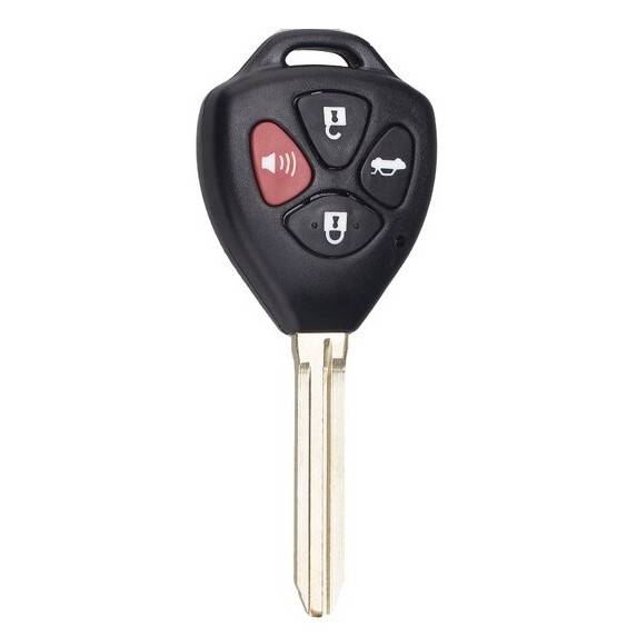 Корпус ключа TOYOTA 3+1 кнопки TOYO-15 TOY43 с лого — для бизнеса и офиса Корпус ключа TOYOTA 3+1 кнопки TOYO-15 TOY43 с лого — для бизнеса и офиса