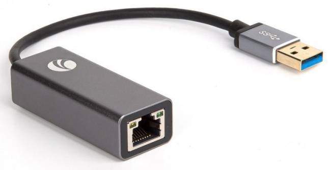 Кабель-переходник USB 3.0 (Am) --> LAN RJ-45 Ethernet 1000 Mbps, Aluminum Shell, VCOM <DU312M> VCOM USB 3.0 - RJ-45 Ethernet — для бизнеса и офиса Кабель-переходник USB 3.0 (Am) --> LAN RJ-45 Ethernet 1000 Mbps, Aluminum Shell, VCOM <DU312M> VCOM USB 3.0 - RJ-45 Ethernet — для бизнеса и офиса