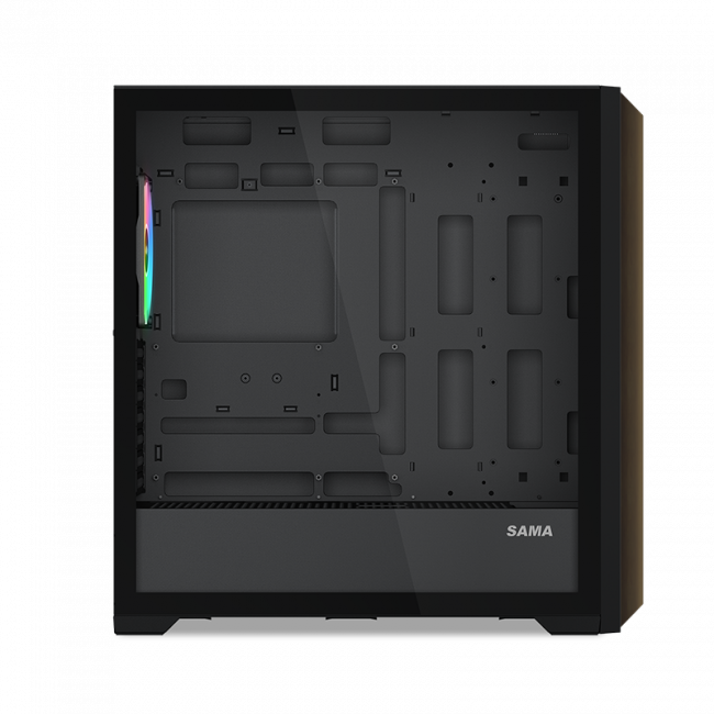 Корпус ПК без блока питания SAMA Z60 Black — для бизнеса и офиса