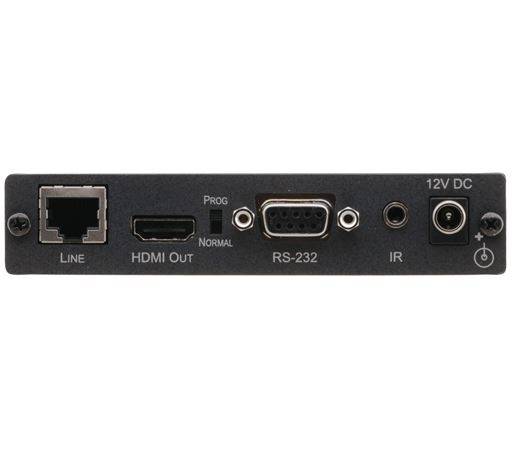 Приемник HDMI, RS-232 и ИК по витой паре HDBaseT; до 70 м, поддержка 4К60 4:2:0 Kramer TP-580R — для бизнеса и офиса Приемник HDMI, RS-232 и ИК по витой паре HDBaseT; до 70 м, поддержка 4К60 4:2:0 Kramer TP-580R — для бизнеса и офиса