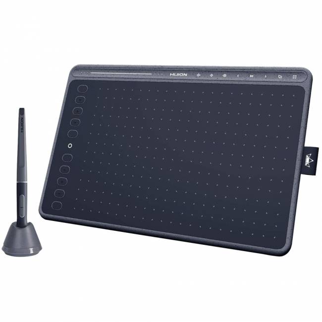 Графический планшет Huion HS611 Space Grey — для бизнеса и офиса Графический планшет Huion HS611 Space Grey — для бизнеса и офиса