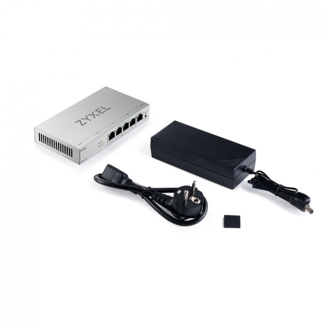 Коммутатор ZYXEL GS1200-5HPV3-EU0101F — для бизнеса и офиса