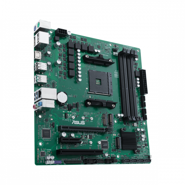 Материнская плата ASUS PRIME B550M-A / CSM — для бизнеса и офиса