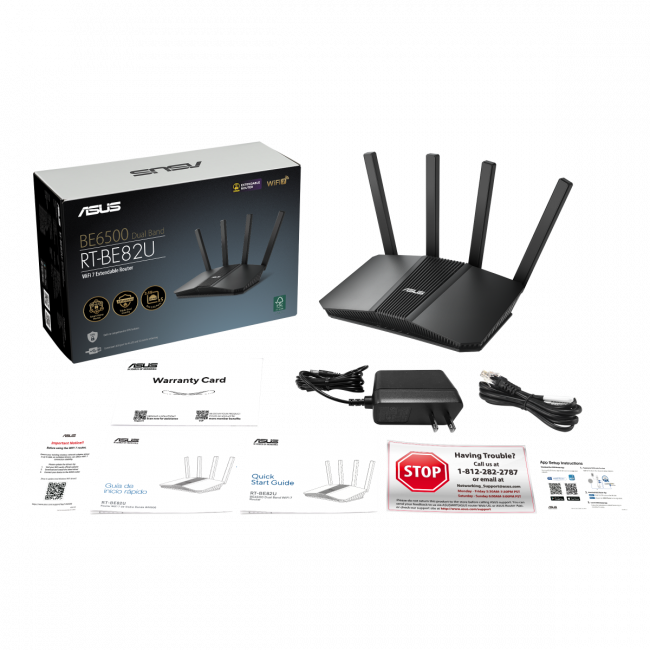 Маршрутизатор ASUS RT-BE82U ASUS RT-BE82U — для бизнеса и офиса Маршрутизатор ASUS RT-BE82U ASUS RT-BE82U — для бизнеса и офиса