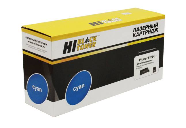 Картридж Hi-Black (HB-113R00723) для Xerox Phaser 6180n/6180MFP, Восстановленный, C, 7K — для бизнеса и офиса Картридж Hi-Black (HB-113R00723) для Xerox Phaser 6180n/6180MFP, Восстановленный, C, 7K — для бизнеса и офиса