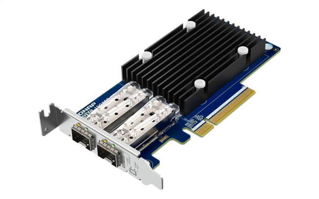 Сетевая карта QNAP QXG-10G2SF-X710 — для бизнеса и офиса Сетевая карта QNAP QXG-10G2SF-X710 — для бизнеса и офиса