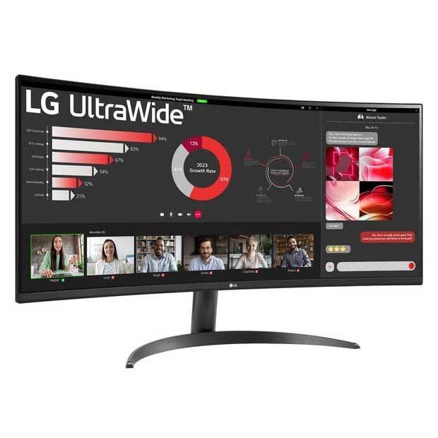 Монитор LG LCD 34WR50QC-B LG 34WR50QC-B — для бизнеса и офиса Монитор LG LCD 34WR50QC-B LG 34WR50QC-B — для бизнеса и офиса