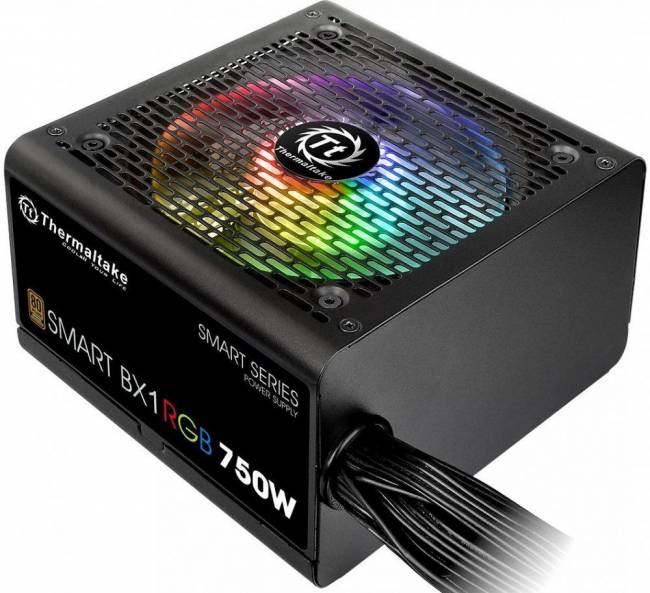 Блок питания Thermaltake PS-SPR-0750NHSABE-1 — для бизнеса и офиса Блок питания Thermaltake PS-SPR-0750NHSABE-1 — для бизнеса и офиса
