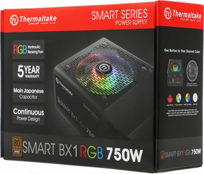 Блок питания Thermaltake PS-SPR-0750NHSABE-1 — для бизнеса и офиса Блок питания Thermaltake PS-SPR-0750NHSABE-1 — для бизнеса и офиса