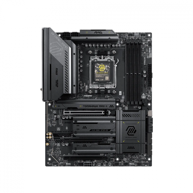 Материнская плата MSI MAG B850 TOMAHAWK MAX WIFI II — для бизнеса и офиса Материнская плата MSI MAG B850 TOMAHAWK MAX WIFI II — для бизнеса и офиса