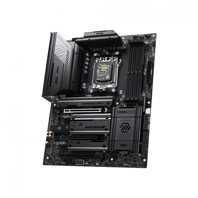 Материнская плата MSI MAG B850 TOMAHAWK MAX WIFI II — для бизнеса и офиса Материнская плата MSI MAG B850 TOMAHAWK MAX WIFI II — для бизнеса и офиса