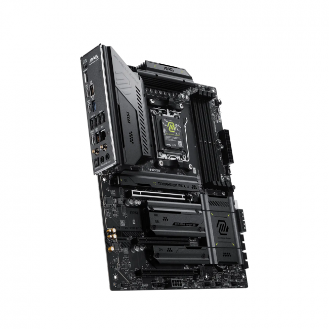 Материнская плата MSI MAG B850 TOMAHAWK MAX WIFI II — для бизнеса и офиса Материнская плата MSI MAG B850 TOMAHAWK MAX WIFI II — для бизнеса и офиса
