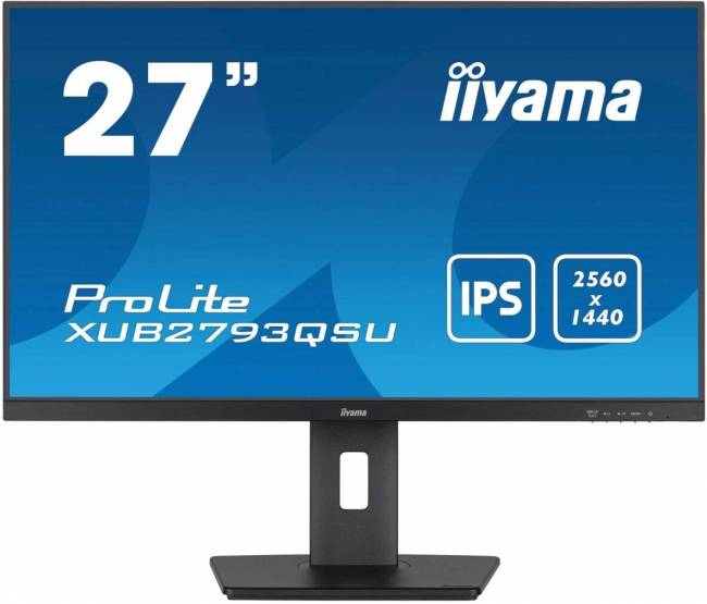 Монитор IIYAMA XUB2793QSU-B7 — для бизнеса и офиса Монитор IIYAMA XUB2793QSU-B7 — для бизнеса и офиса