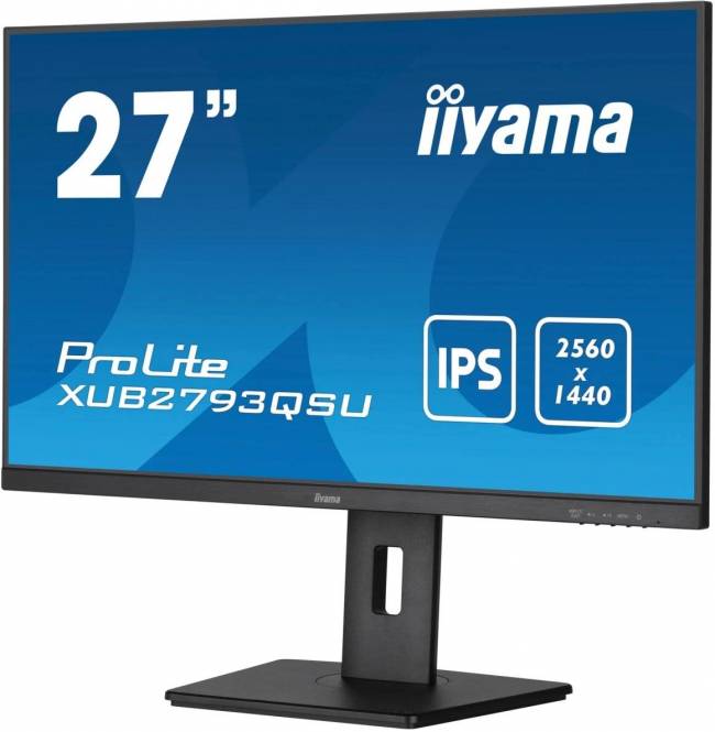 Монитор IIYAMA XUB2793QSU-B7 — для бизнеса и офиса Монитор IIYAMA XUB2793QSU-B7 — для бизнеса и офиса