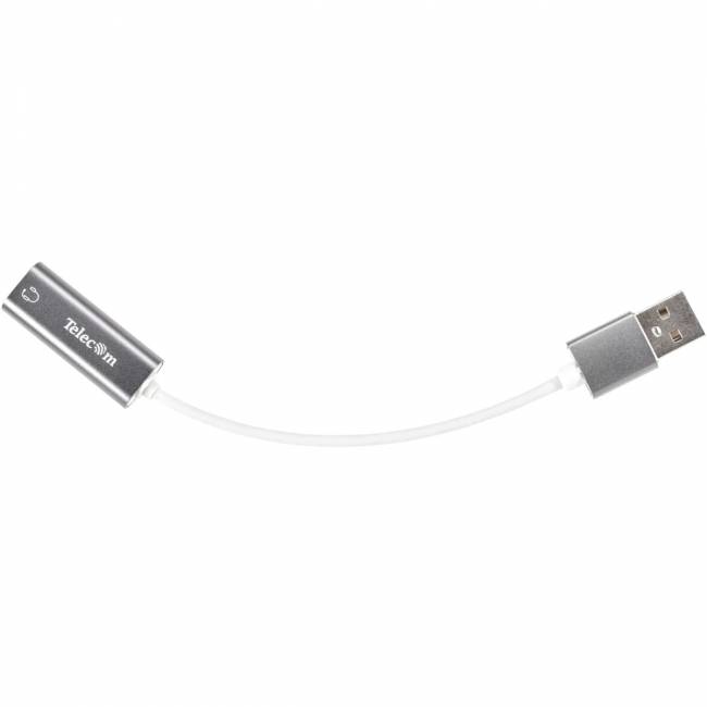 Переходник аудио USB2.0(M)-->3.5мм F (гнездо) Telecom 0.1м <TA316U> Переходник Telecom USB 2.0 Type-AM/mini jack 3.5 mm F (TA316U) — для бизнеса и офиса Переходник аудио USB2.0(M)-->3.5мм F (гнездо) Telecom 0.1м <TA316U> Переходник Telecom USB 2.0 Type-AM/mini jack 3.5 mm F (TA316U) — для бизнеса и офиса