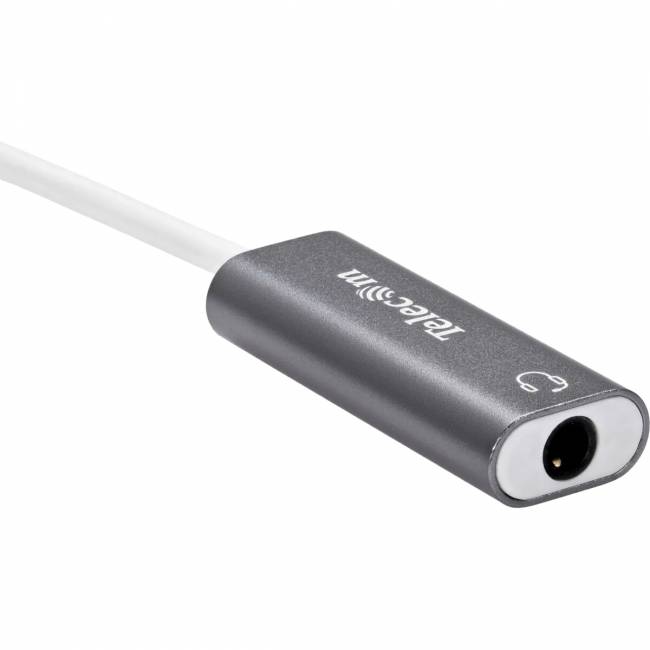 Переходник аудио USB2.0(M)-->3.5мм F (гнездо) Telecom 0.1м <TA316U> Переходник Telecom USB 2.0 Type-AM/mini jack 3.5 mm F (TA316U) — для бизнеса и офиса Переходник аудио USB2.0(M)-->3.5мм F (гнездо) Telecom 0.1м <TA316U> Переходник Telecom USB 2.0 Type-AM/mini jack 3.5 mm F (TA316U) — для бизнеса и офиса