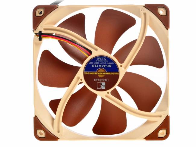 Кулер для корпуса Noctua NF-A14 FLX — для бизнеса и офиса Кулер для корпуса Noctua NF-A14 FLX — для бизнеса и офиса