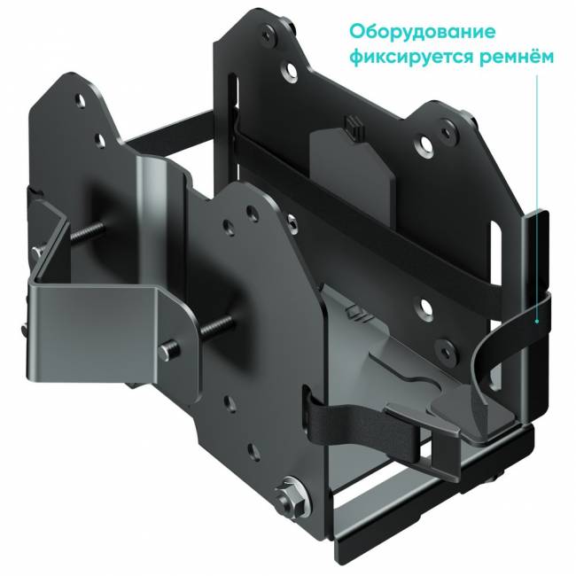Крепление универсальное для mini PC ONKRON ONKRON A2N BLACK — для бизнеса и офиса Крепление универсальное для mini PC ONKRON ONKRON A2N BLACK — для бизнеса и офиса