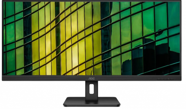 Монитор AOC U34E2M 34" 3440x1440, VA, 100Hz, 300cd, 4 ms, DisplayPort 1.2, 3Y, Black AOC U34E2M — для бизнеса и офиса Монитор AOC U34E2M 34" 3440x1440, VA, 100Hz, 300cd, 4 ms, DisplayPort 1.2, 3Y, Black AOC U34E2M — для бизнеса и офиса