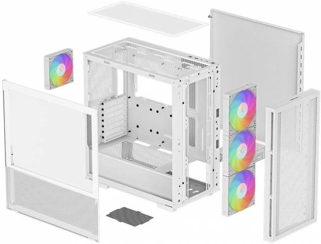 Корпус Deepcool R-CH560-WHAPE4-G-1 — для бизнеса и офиса Корпус Deepcool R-CH560-WHAPE4-G-1 — для бизнеса и офиса
