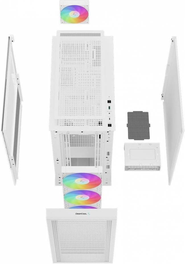 Корпус Deepcool R-CH560-WHAPE4-G-1 — для бизнеса и офиса Корпус Deepcool R-CH560-WHAPE4-G-1 — для бизнеса и офиса