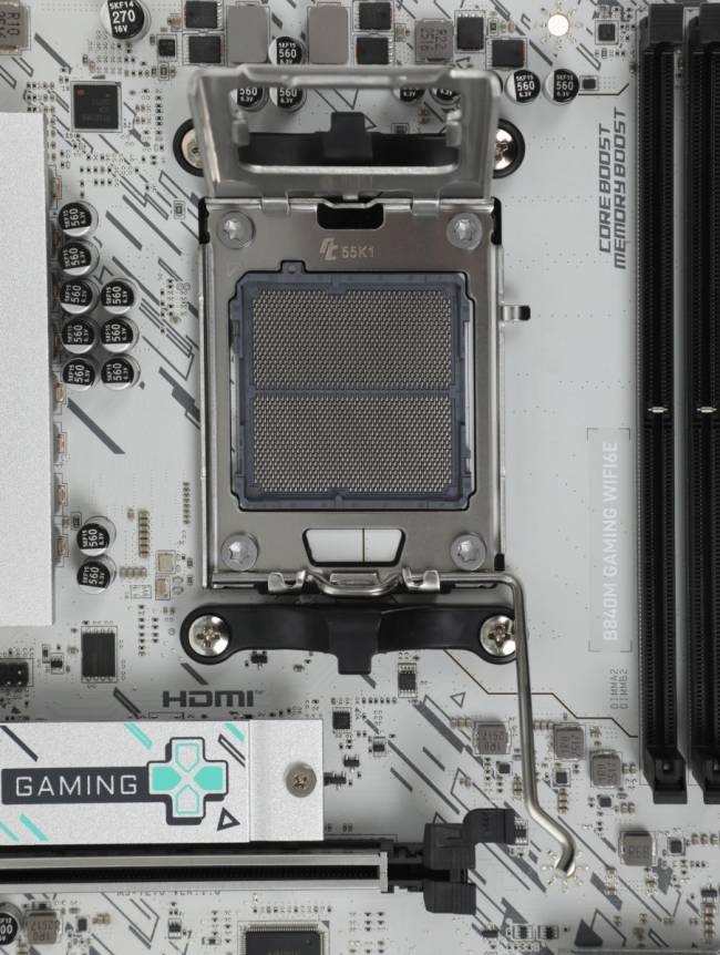 Материнская плата MSI B840M GAMING WIFI6E — для бизнеса и офиса Материнская плата MSI B840M GAMING WIFI6E — для бизнеса и офиса