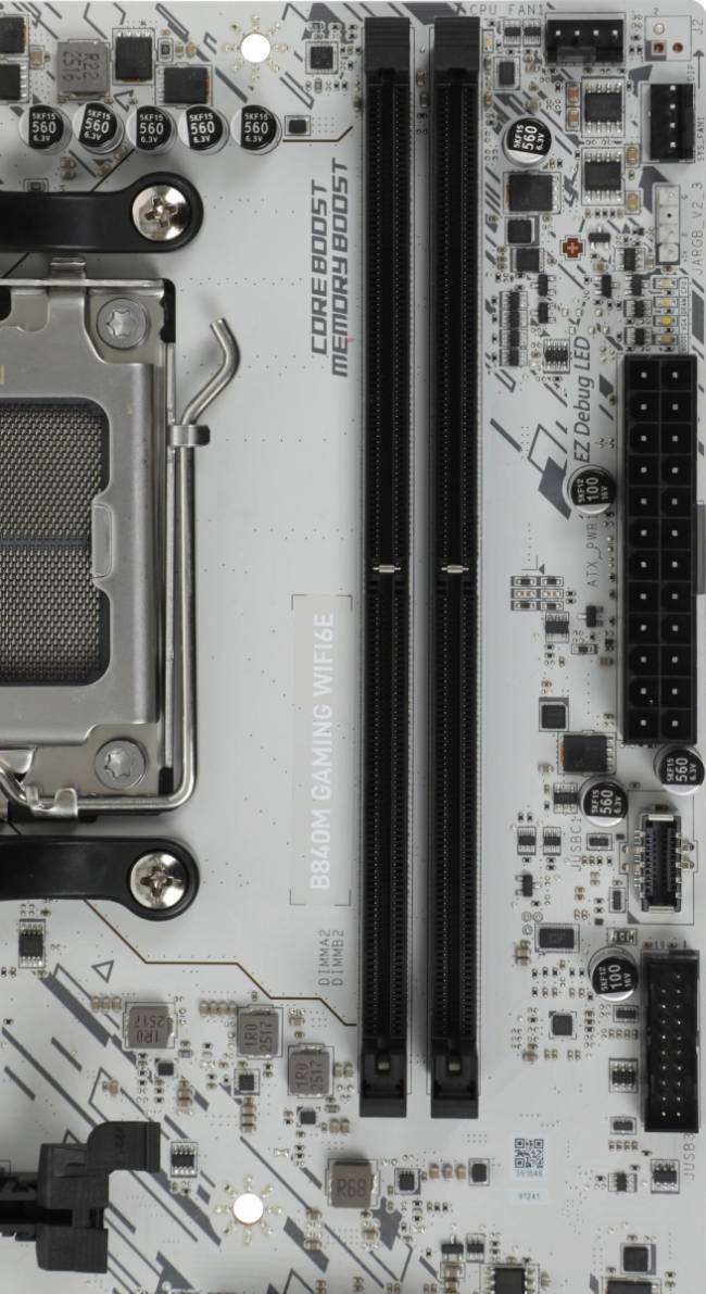 Материнская плата MSI B840M GAMING WIFI6E — для бизнеса и офиса Материнская плата MSI B840M GAMING WIFI6E — для бизнеса и офиса