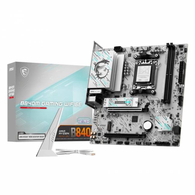 Материнская плата MSI B840M GAMING WIFI6E — для бизнеса и офиса Материнская плата MSI B840M GAMING WIFI6E — для бизнеса и офиса