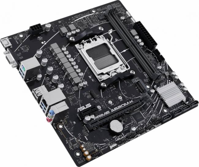Материнская плата ASUS PRIME A620M-K — для бизнеса и офиса Материнская плата ASUS PRIME A620M-K — для бизнеса и офиса