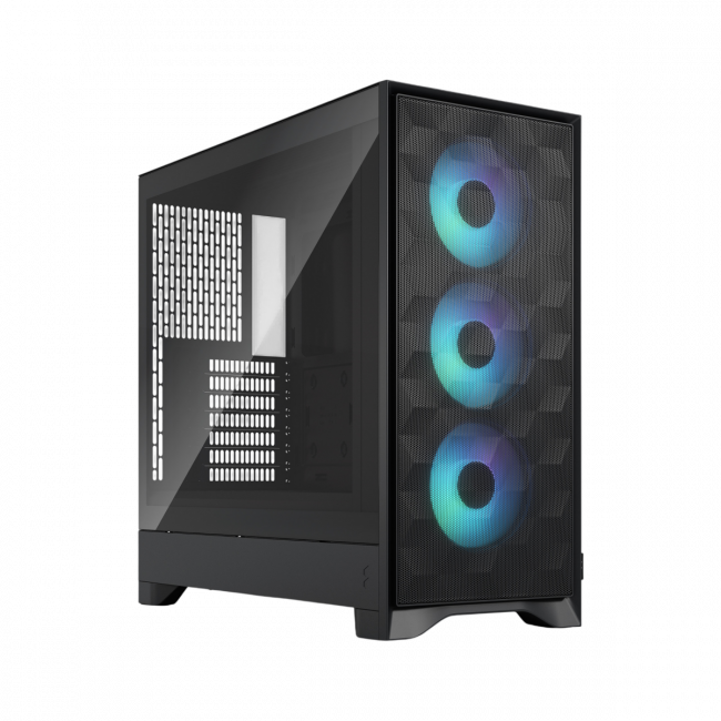 Корпус ПК без блока питания Fractal Design Pop 2 Air TG RGB Black — для бизнеса и офиса Корпус ПК без блока питания Fractal Design Pop 2 Air TG RGB Black — для бизнеса и офиса