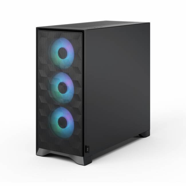 Корпус ПК без блока питания Fractal Design Pop 2 Air TG RGB Black — для бизнеса и офиса Корпус ПК без блока питания Fractal Design Pop 2 Air TG RGB Black — для бизнеса и офиса