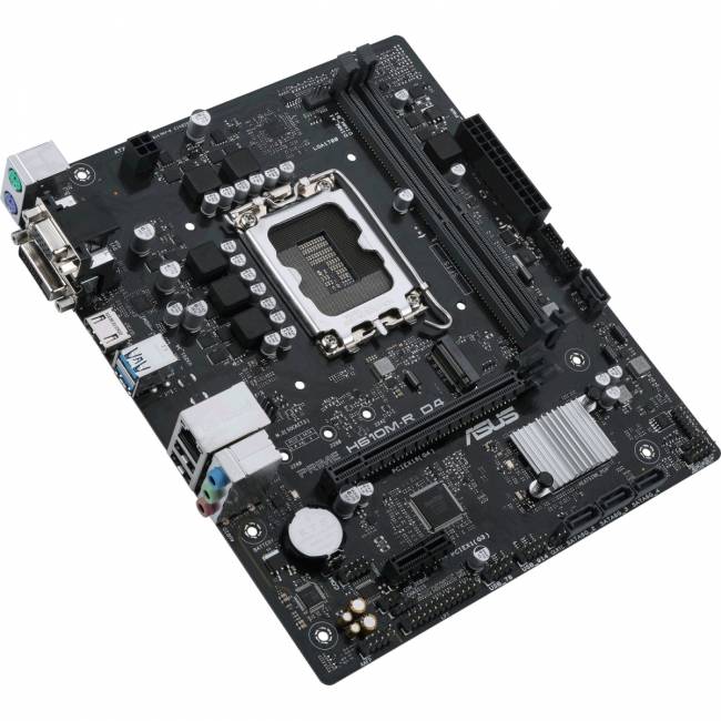 Материнская плата ASUS PRIME H610M-R D4-SI (90MB1B40-M0ECY0) — для бизнеса и офиса Материнская плата ASUS PRIME H610M-R D4-SI (90MB1B40-M0ECY0) — для бизнеса и офиса