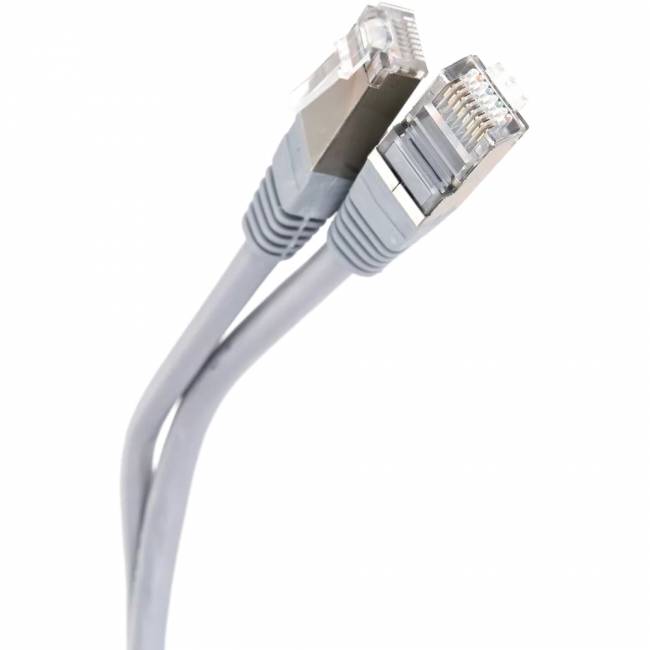 Патчкорд литой Telecom FTP кат.5e 20m VCOM NA102-FTP-C5E-20M — для бизнеса и офиса Патчкорд литой Telecom FTP кат.5e 20m VCOM NA102-FTP-C5E-20M — для бизнеса и офиса