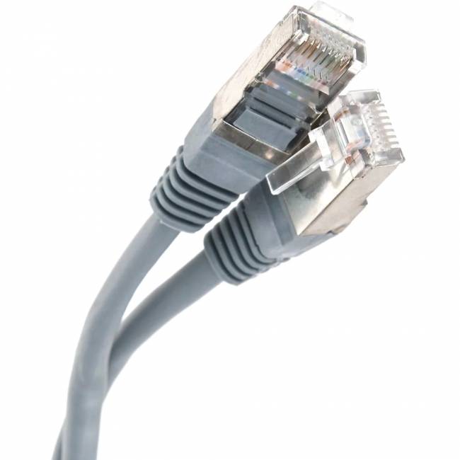 Патчкорд литой Telecom FTP кат.5e 20m VCOM NA102-FTP-C5E-20M — для бизнеса и офиса Патчкорд литой Telecom FTP кат.5e 20m VCOM NA102-FTP-C5E-20M — для бизнеса и офиса