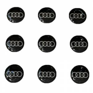 Логотип силиконовый 14 мм AUDI